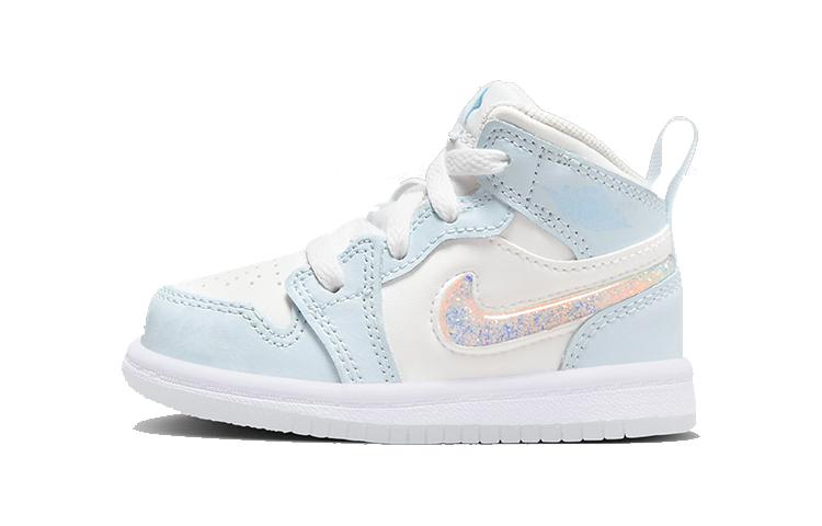 (TD) Air Jordan 1 Mid SE 'Glitter Swoosh' FQ9116-400