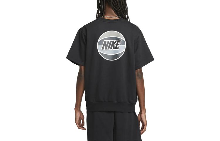 Nike Dry Fit Standard Issue Short Sleeve Basketball Crew 'Black' DX0328-010