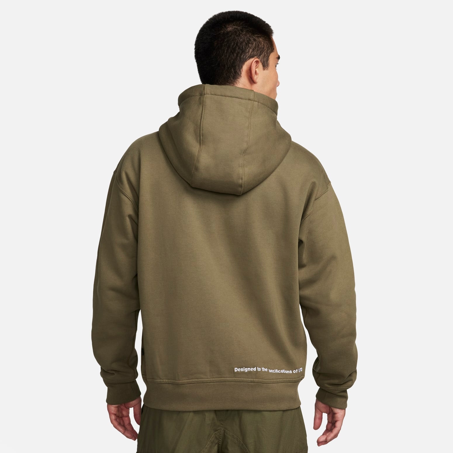 Nike SB x Yuto Graphic Fleece Pullover Hoodie Asia Sizing 'Medium Olive' FN0552-222
