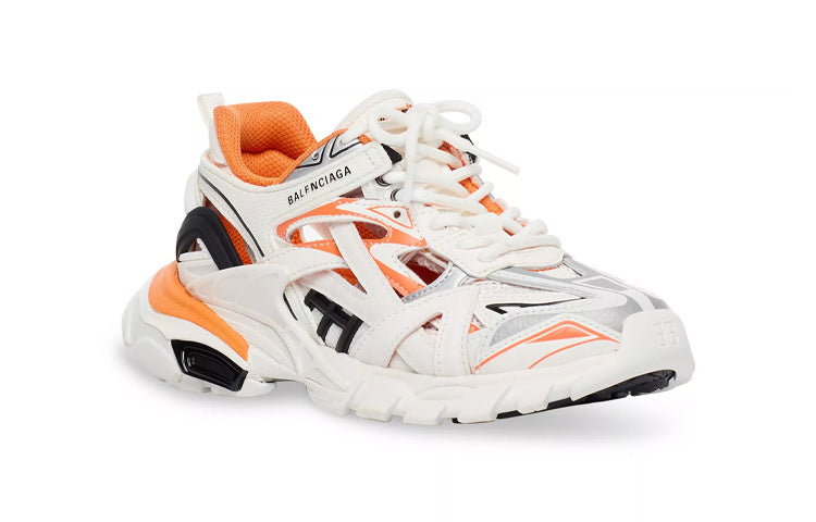 (PS) Balenciaga Track 2.0 Sneakers 'White Orange Black' 690494W3GN39059