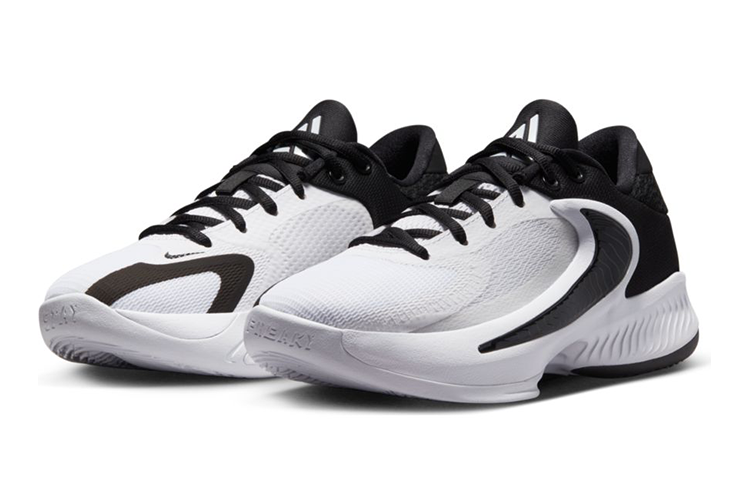 (GS) Nike Zoom Freak 4 'Black White' DQ0553-101