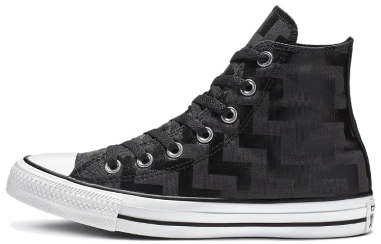 (WMNS) Converse Chuck Taylor All Star Wave Pattern Black 565212F