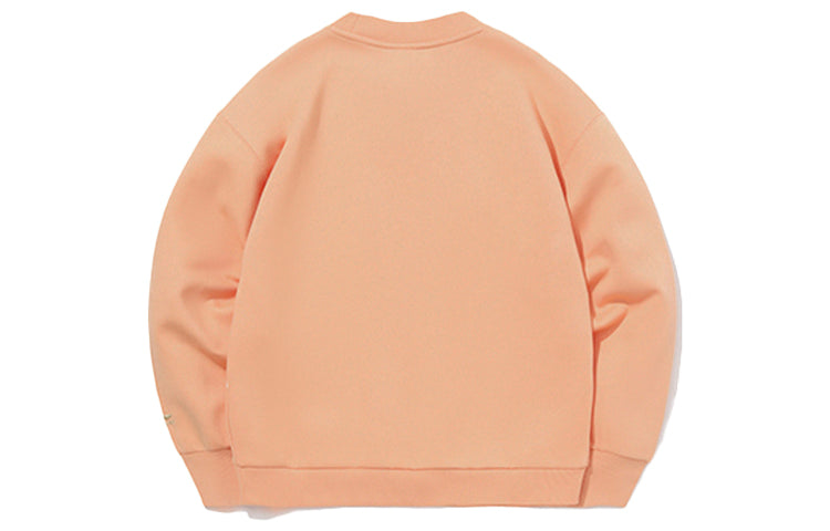 (WMNS) Li-Ning x Disney Mickey Mouse Loose Pullover 'Orange Black' AWDQ584-2