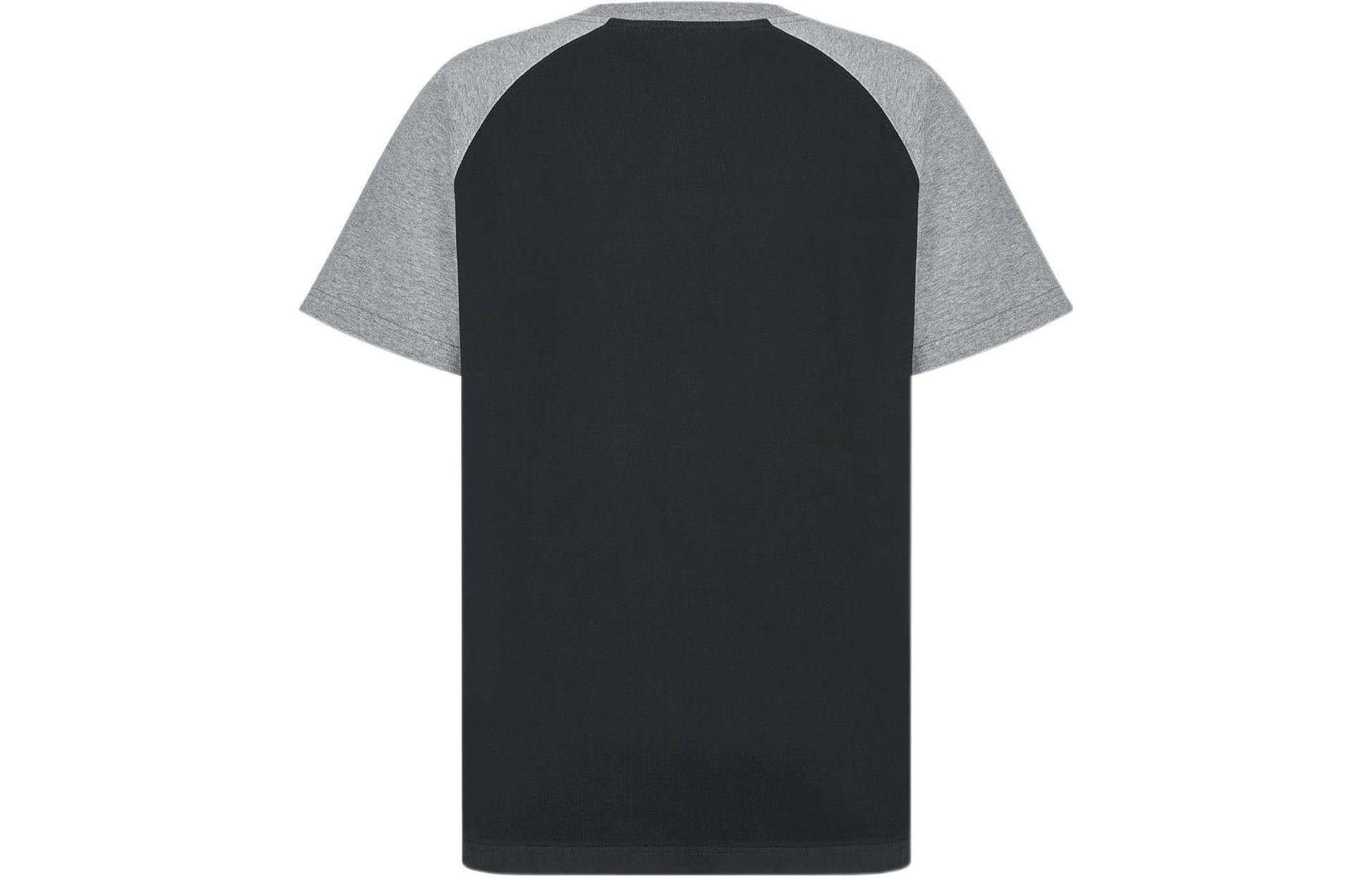 Men's DIOR SS22 Alphabet Pattern Loose Short Sleeve Black T-Shirt 213J635A0677-C988