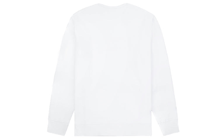 Men's Levis logo Printing Round Neck Pullover White 17895-0108