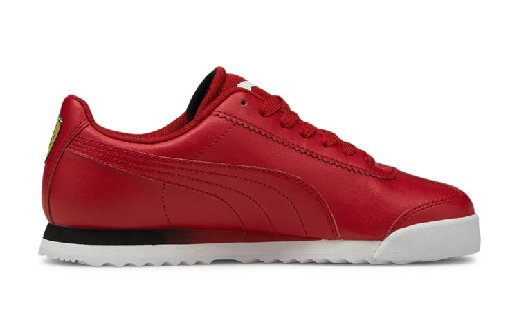(GS) PUMA Scuderia Ferrari Race Roma Low Top Running Shoes Red 306656-02