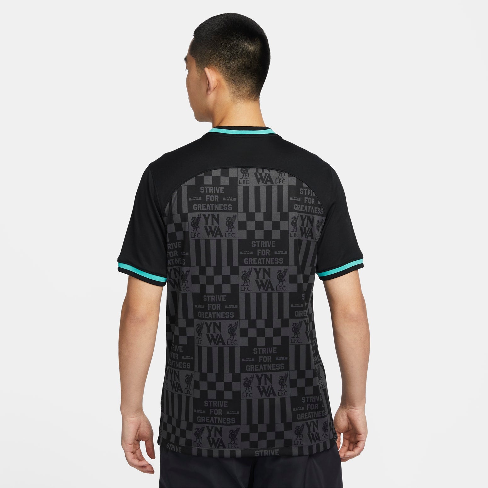 Nike Liverpool x Lebron 23-24 Fourth Jersey 'Black' FZ3199-011