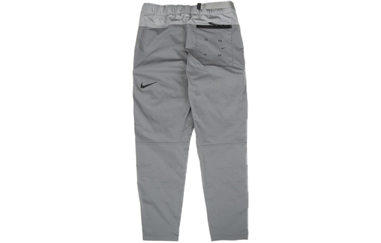 Men's Nike Polyester Splicing Cargo Gray Pants CJ5155-084