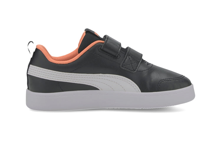 (PS) PUMA Courtflex v2 V 'Black White' 371543-09