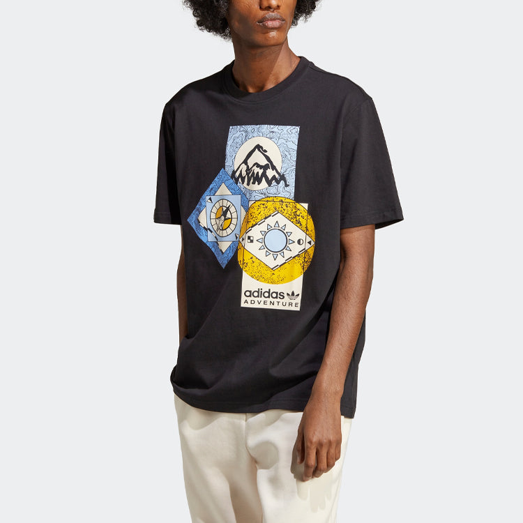 adidas originals Adventure FC Tee 'Black' HR4222