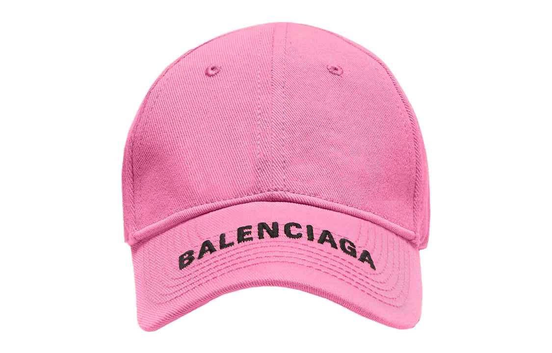 (WMNS) Balenciaga Logo Cap 'Pink' 541400310B25960