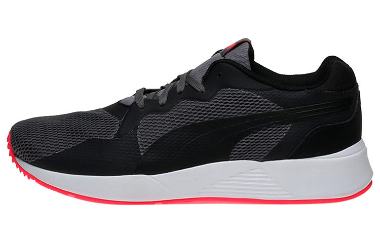 (WMNS) PUMA Pacer Plus Tech Low Running Shoes Black/Grey/White 363338-03