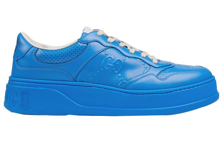 Gucci GG Sneaker 'Bright Blue Embossed' 700641-1XL10-4344