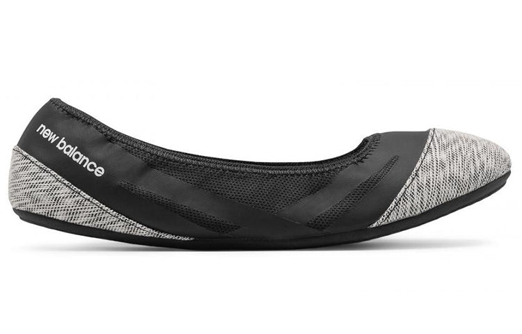 (WMNS) New Balance En Route Ballet Flat 118 'Black Grey White' WL118TK