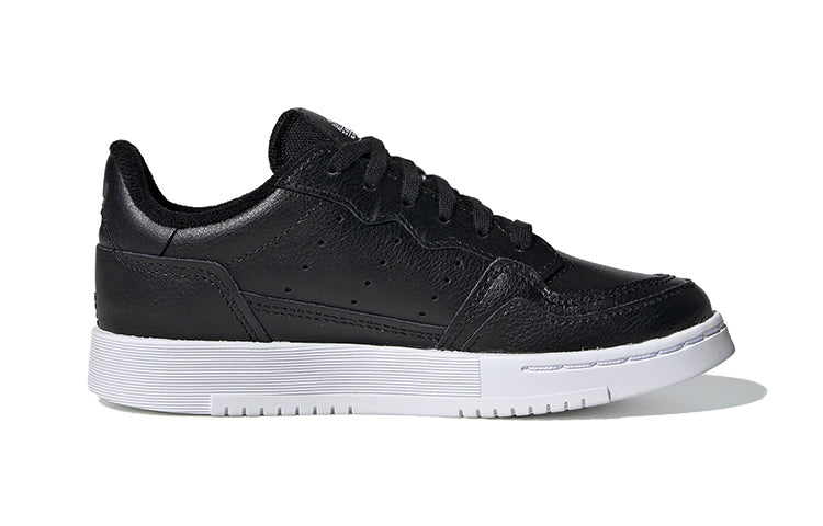 (PS) adidas originals Super Court Shoes Black/White EG0410