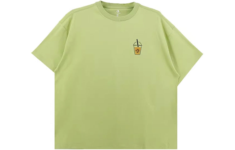 Converse Loose Fit Tea Tee Asia Sizing 'Green' 10025239-A03