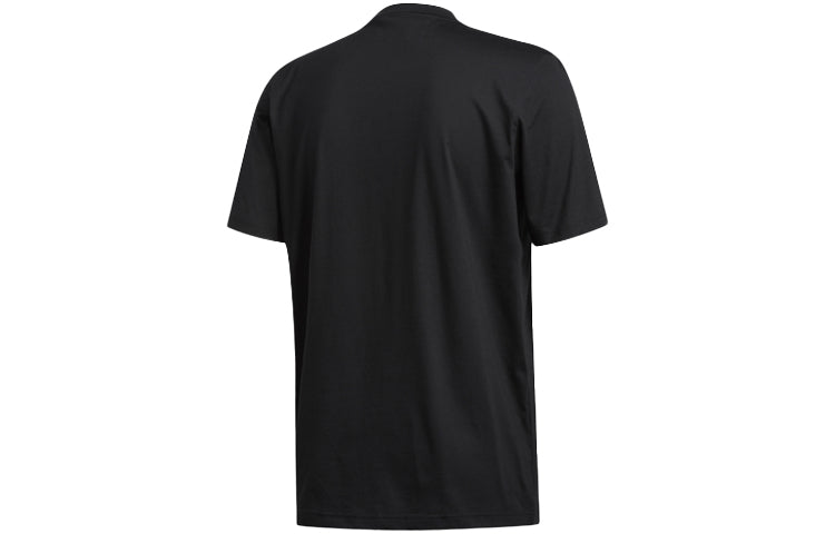adidas Tmac Logo Basketball Sports Short Sleeve Black GE4108