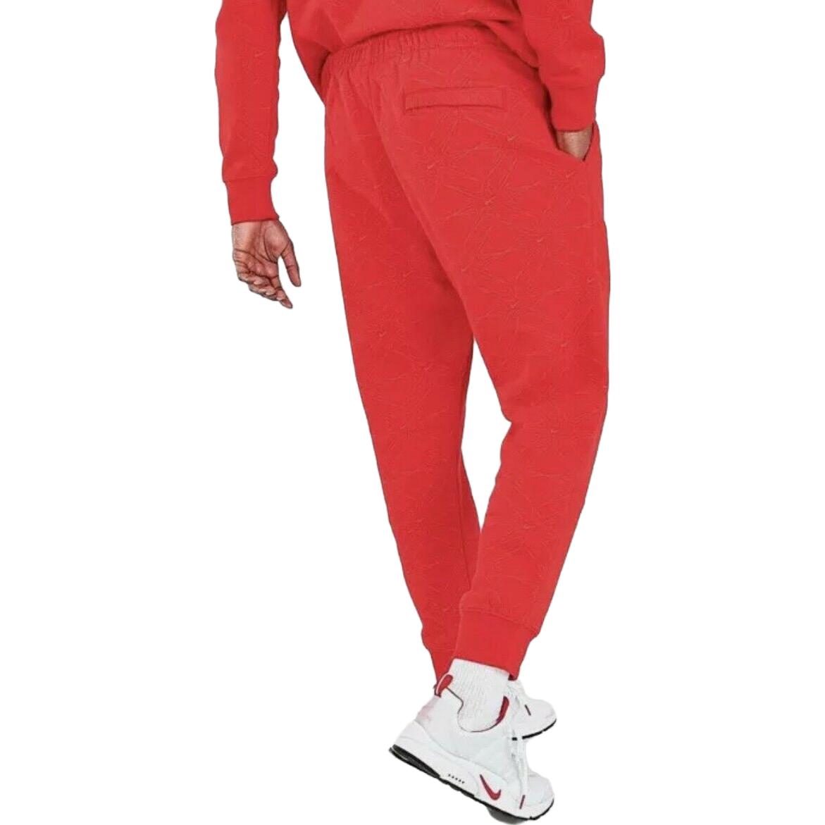 Nike Sportswear Club All Over Print Sweatpants 'University Red' DM7931-657