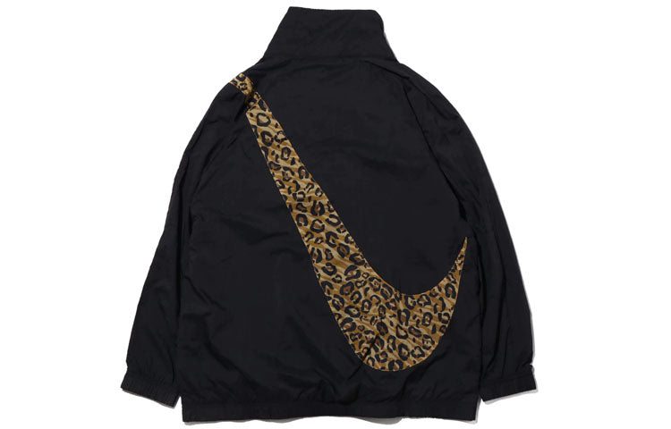 (WMNS) Nike As Nike Sportswear Animal Swsh Jkt Black CT1699-010
