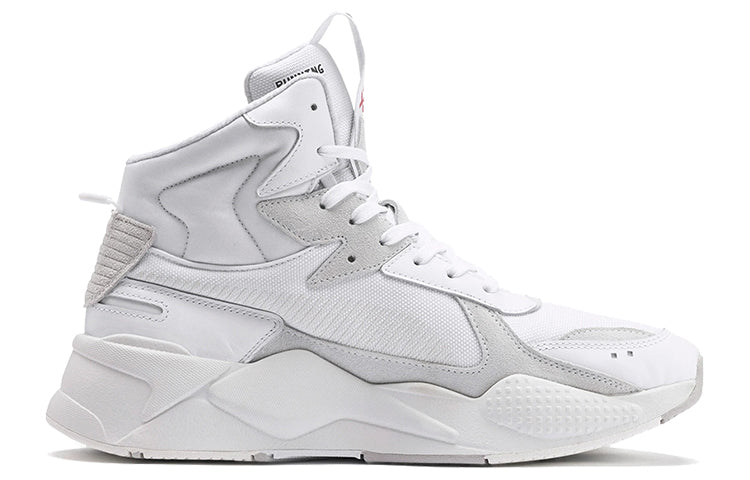 PUMA Rs-x Midtop Binary Code White/Grey Mid Running Shoes 369820-01