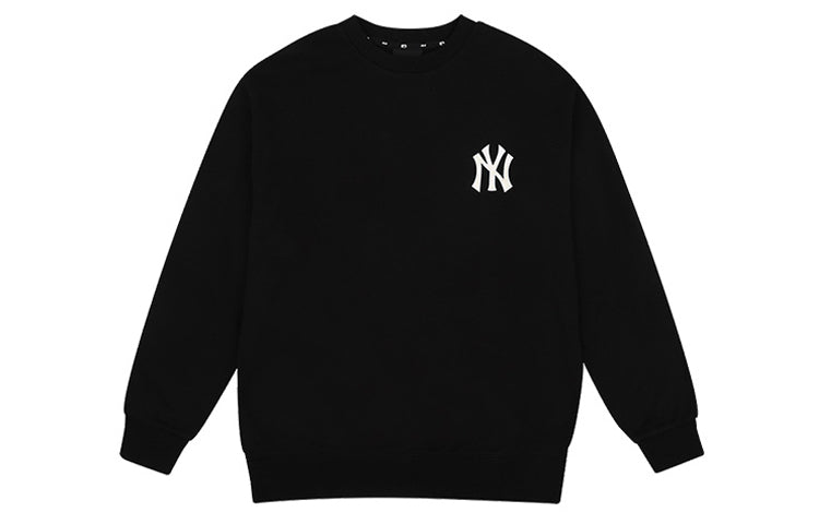 MLB New York Yankees Logo Sweater Unisex Black 31MTE1011-50L
