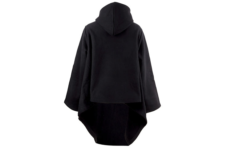 (WMNS) Balenciaga SS21 Solid Color hooded Loose Fit Hoodie Black 645156TJV451000