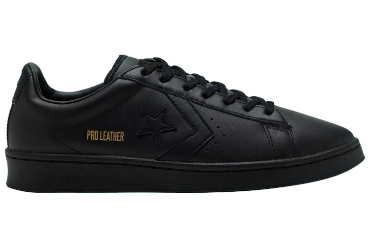 Converse Pro Leather Low 'Monocolor Black' 167602C