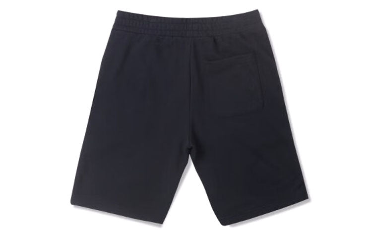 Converse Go-To Embroidered Star Chevron Standard-Fit Fleece Short Asia Sizing 'Black' 10023875-A01