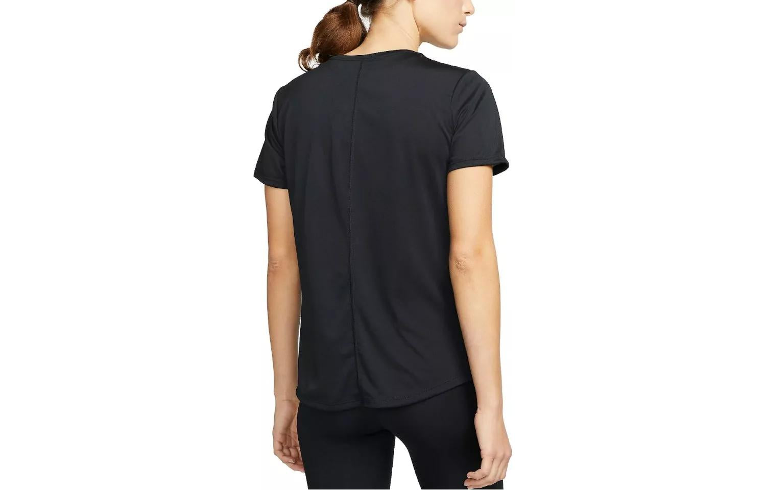 (WMNS) Nike Dri-FIT Swoosh Run Short-Sleeve 'Black' DD6478-010