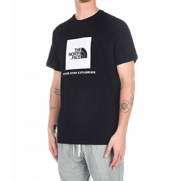 Men's THE NORTH FACE Logo Short Sleeve Black NF0A3BQO-KY41