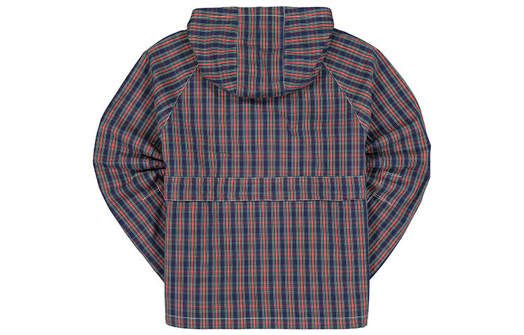 Stussy Brushed Cotton Anorak Plaid 'Muticolor' 115559