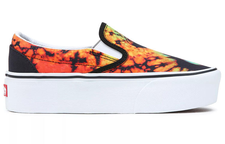 Vans Classic Slip-On Stackform 'Black Orange' VN0A7Q5RBML