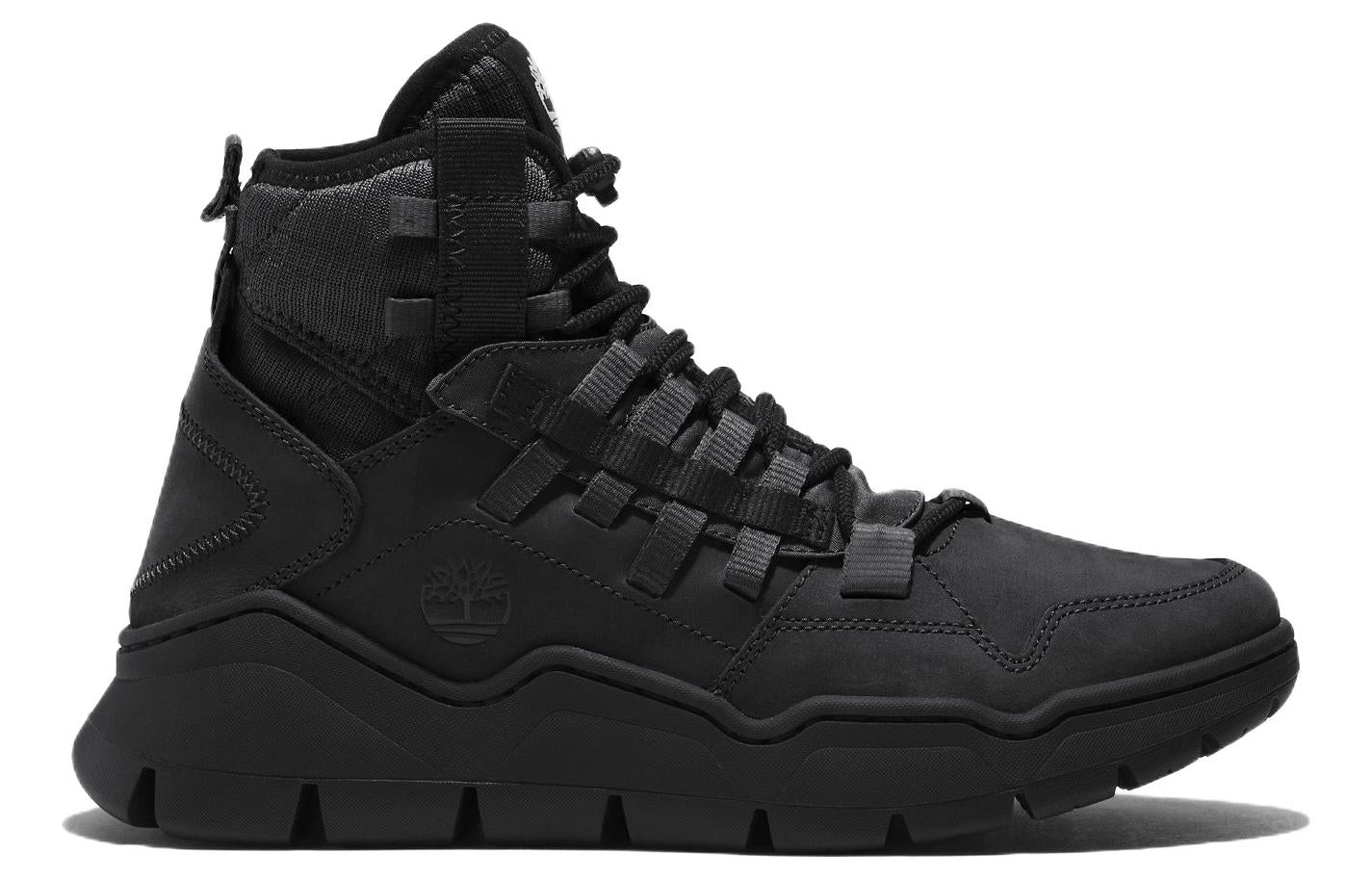 (WMNS) Timberland Earthkeepers by Rburn Timberloop Utility Boots 'Black Nubuck' A5TMM001