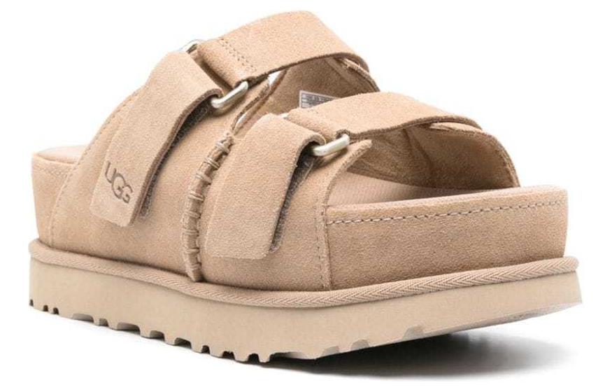 (WMNS) UGG Goldenstar Hi Slide 'Sand' 1155458-SAN