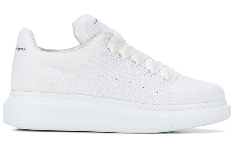 (WMNS) Alexander McQueen Oversized Mesh Sneaker 'Pure White' 533699W4I909000