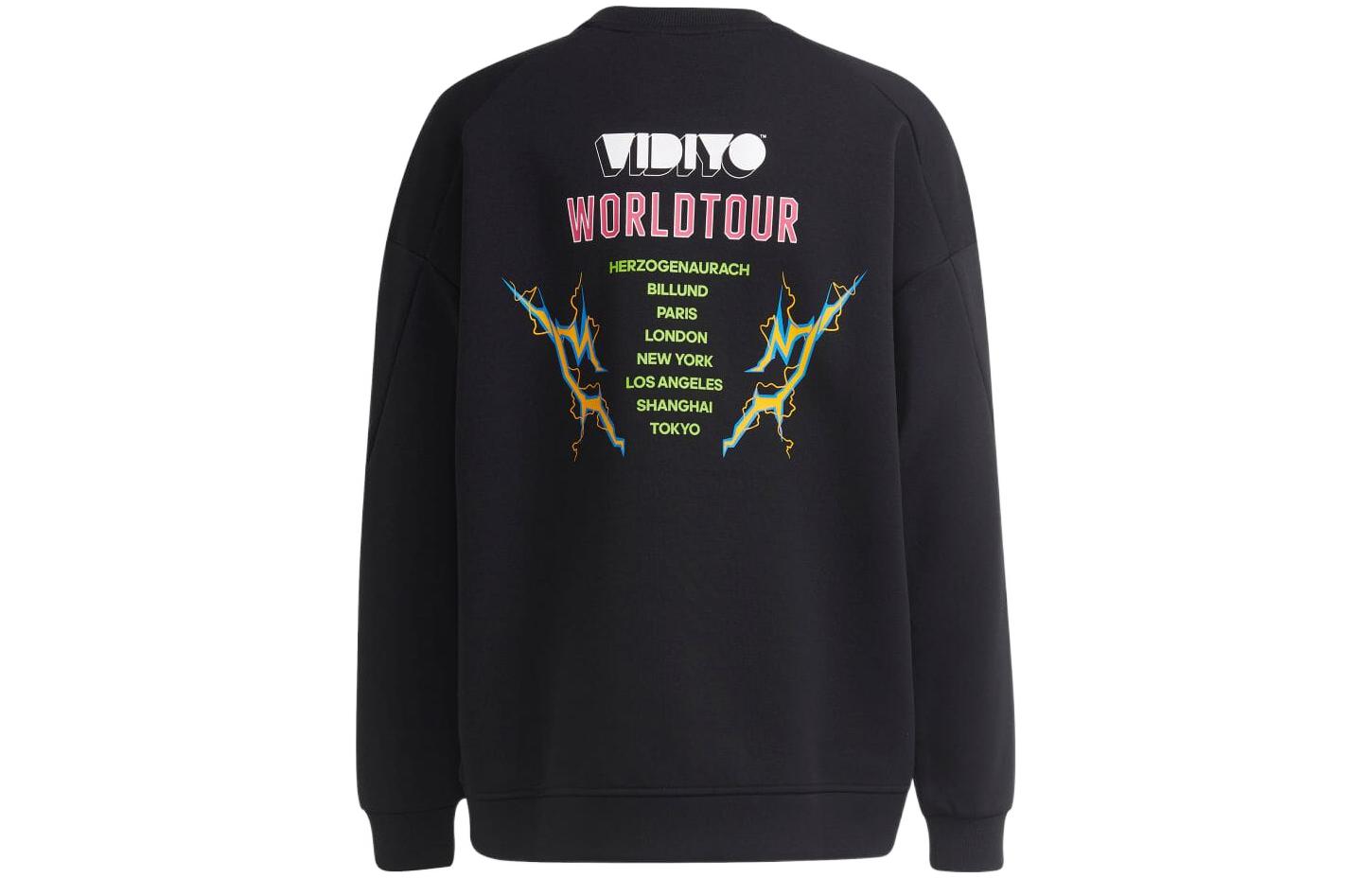 (GS) adidas x LEGO VIDIYO Crewneck Sweatshirt Asia Sizing 'Black' H65319
