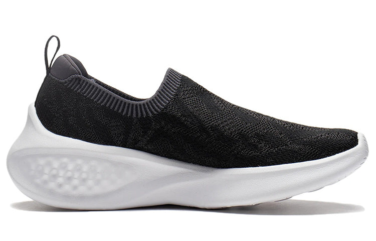 (WMNS) Li-Ning Eazgo No Boundry Slip-On 'Black' ARES020-2