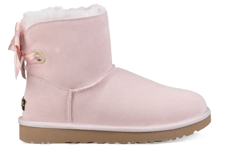 (WMNS) UGG Customizable Bailey Bow Mini Boot Snow Boots Pink 1100212W-SLPN