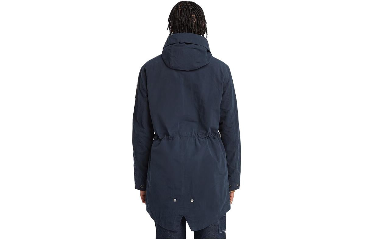 Timberland Snowdon Peak Fishtail Parka Jacket 'Navy' A6FYH-433