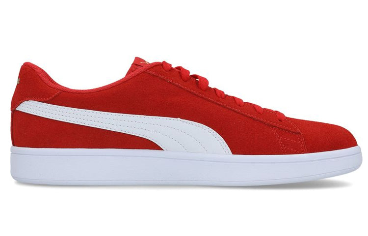 PUMA Smash V2 Leisure Board Shoes Red/White 364989-22