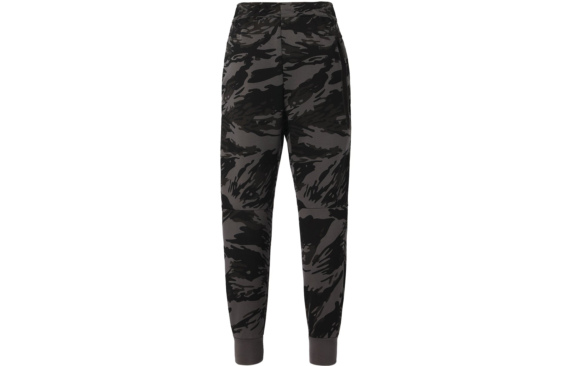 Nike Tech Fleece Camouflage Printing Casual Bundle Feet Long Pants Iron gray CU4498-068