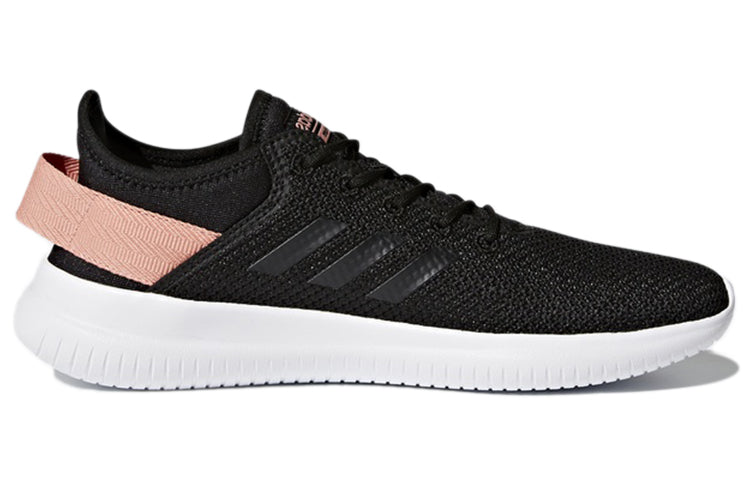 (WMNS) adidas Cloudfoam Qt Flex 'Charcoal Black Pink' AQ1622