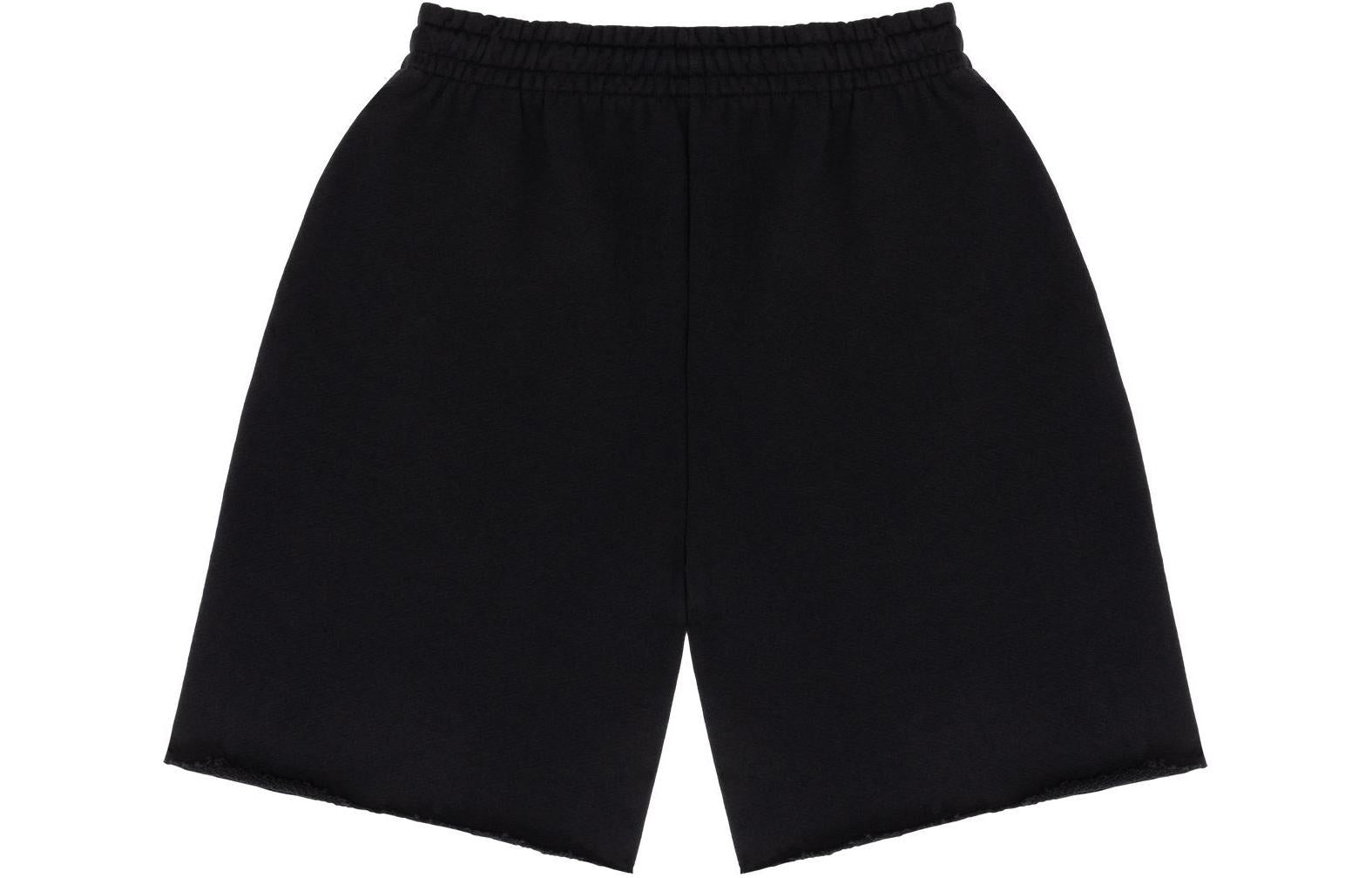 Denim Tears Denim University Sweat Shorts 'Black' 402-010-27