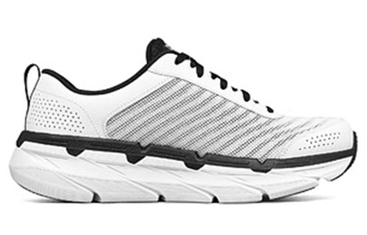 (WMNS) Skechers Max Cushioning Premier Low-Top Running Shoes White/Black 220078-WBK