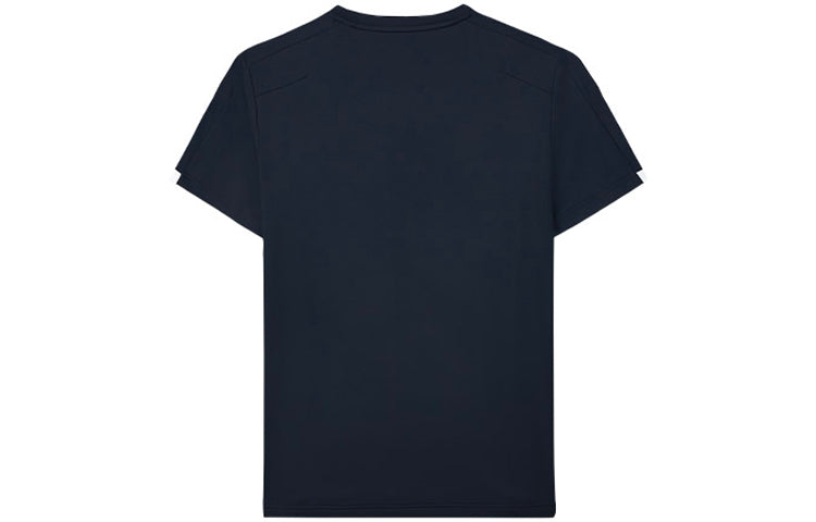 FILA Athletics Round Neck Pullover Casual Sports Short Sleeve Royal blue A11M131101F-NV