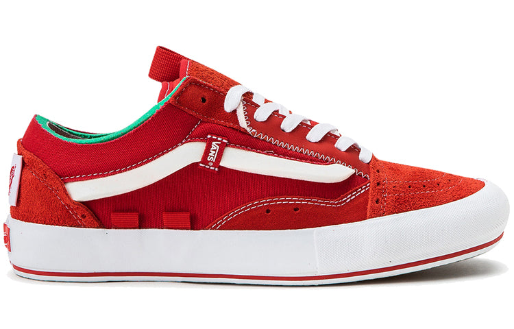 Vans Vault Old Skool CAP LX 'Red White' VN0A45K1VZW1
