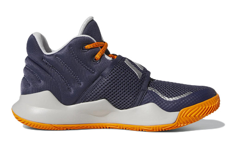 (GS) adidas Deep Threat Primeblue 'Shadow Navy Orange Rush' GY2888