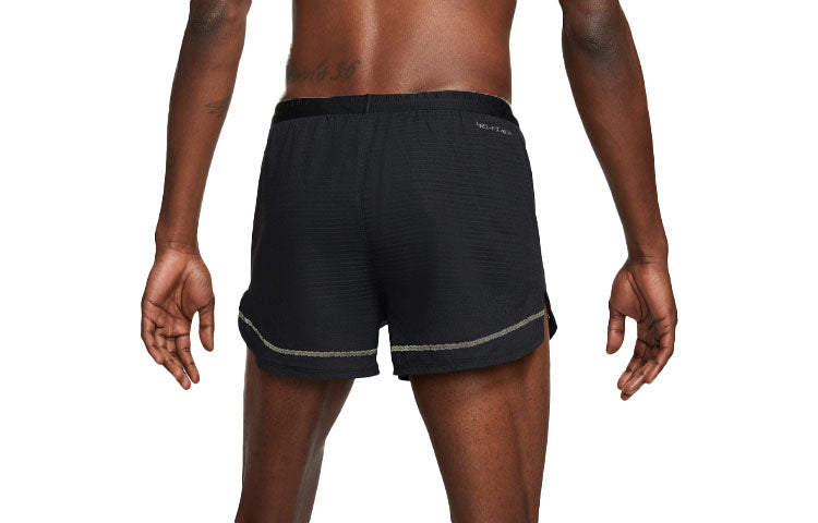 Nike Dri-fit Run Division Pinnacle Casual Solid Color Running Shorts Black DA1295-010