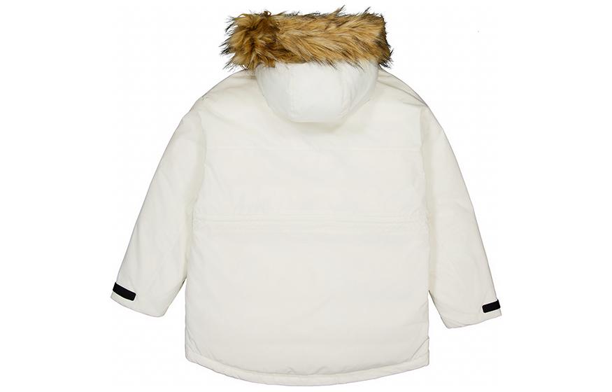 (WMNS) New Balance Warm Mid-Down Jacket Asia Sizing 'White' AWJ33325-CIC