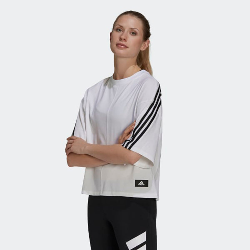 (WMNS) adidas Sportswear Future Icons Sports Leisure Short Sleeve White H39810